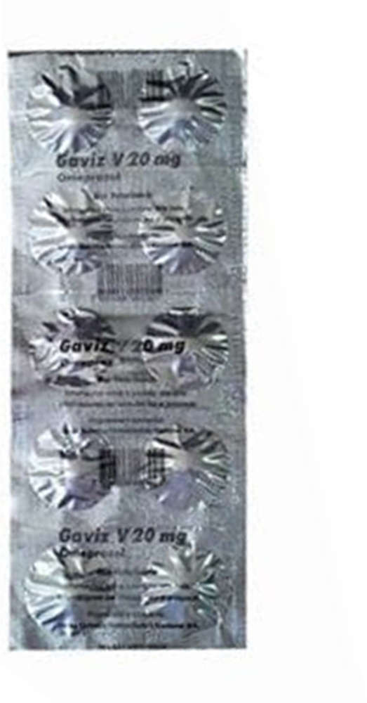 Antiácido Agener União Gaviz V Omeprazol 20 mg - Blister
