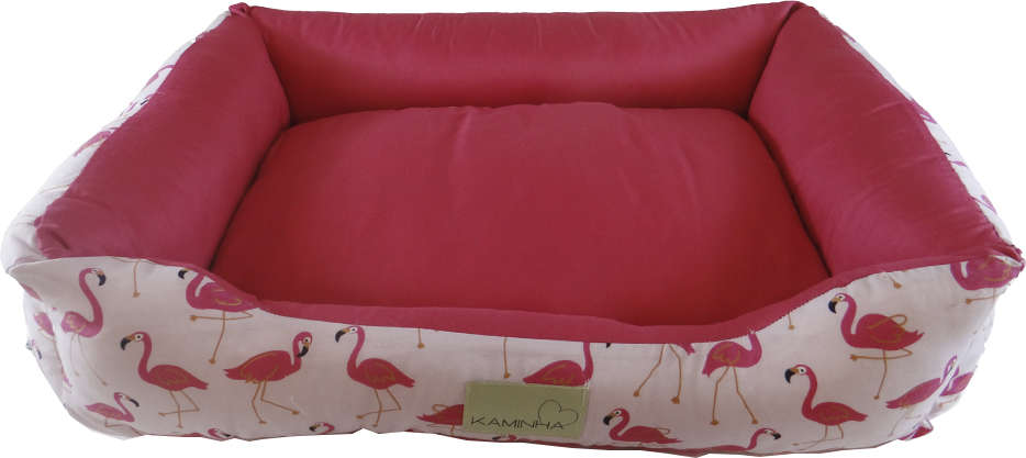 Cama Pet Flamingos Basic - Tam. P
