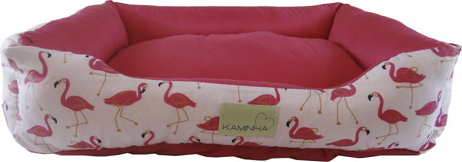 Cama Pet Flamingos Basic - Tam. P
