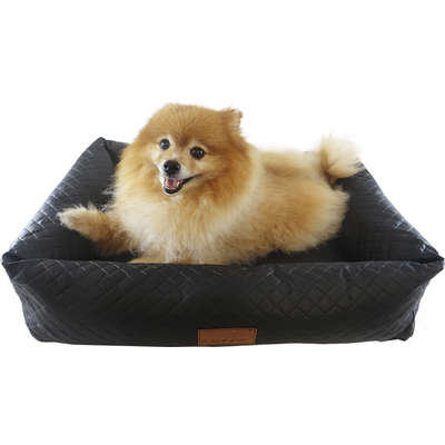 Cama Pet Corino Preto