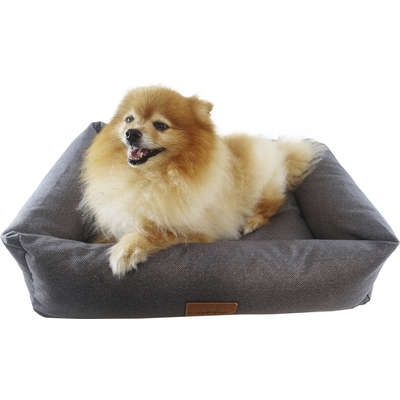 Cama Pet Suede Cinza