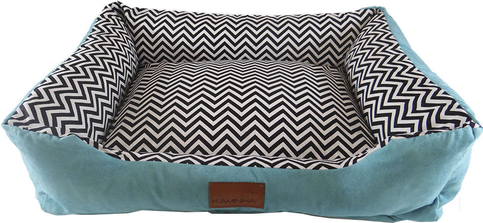Cama Pet Veludo Turquesa - Tam. G