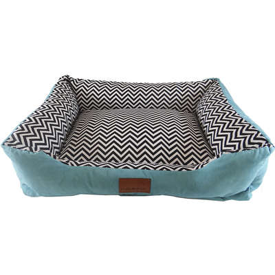 Cama Pet Veludo Turquesa