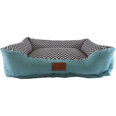 Cama Pet Veludo Turquesa