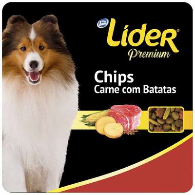 Ração Total Lider Chips com Ômega 3 para Cães Adultos - 15 kg