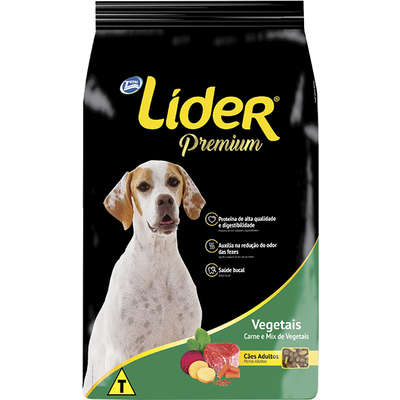 Ração Total Lider Vegetais para Cães Adultos