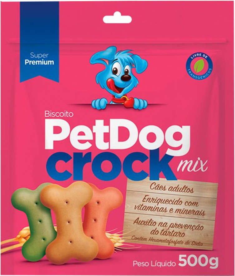 Biscoito Pet Dog Crock Mix - 500 g