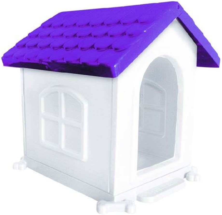 Casa Pet Injet Plástica Lilás - Tam. 03