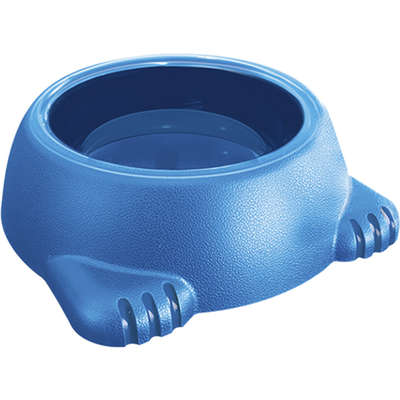Comedouro Plástico Glamour Azul