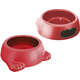 Comedouro Plástico Glamour Vermelho