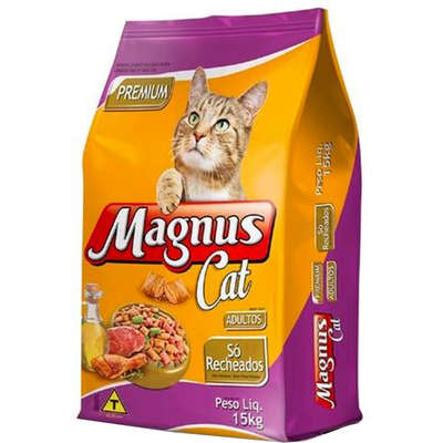 Ração Magnus Cat Só Nuggets para Gatos Adultos