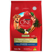 Ração Seca Nestlé Purina One Frango e Carne para Cães Filhotes - 2Kg