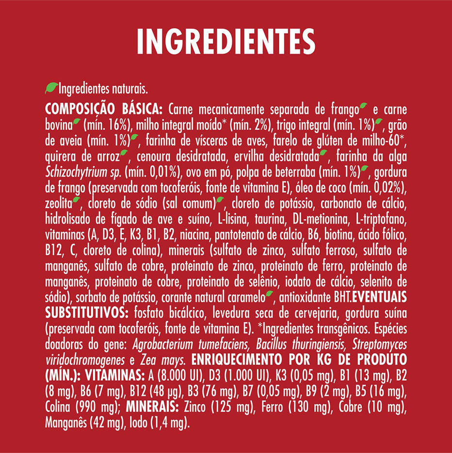 Ração Seca Nestlé Purina One Frango e Carne para Cães Adultos Raças Minis e Pequenas - 2Kg