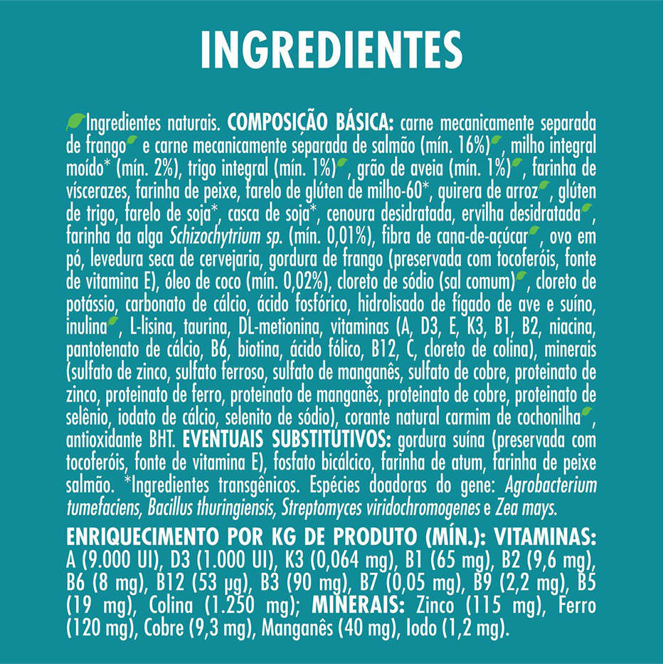 Ração Seca Nestlé Purina One Frango e Salmão para Gatos Castrados - 500 g