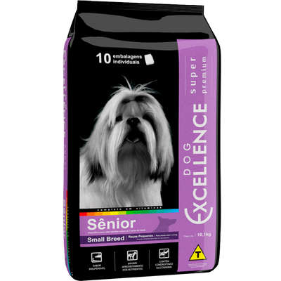 Ração Seca Dog Excellence Super Premium para Cães Sênior Raças Pequenas