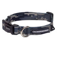 Coleira Camuflada Cinza para Cães - Tam. P