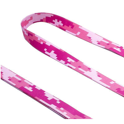 Guia Running Camuflada Rosa para Cães