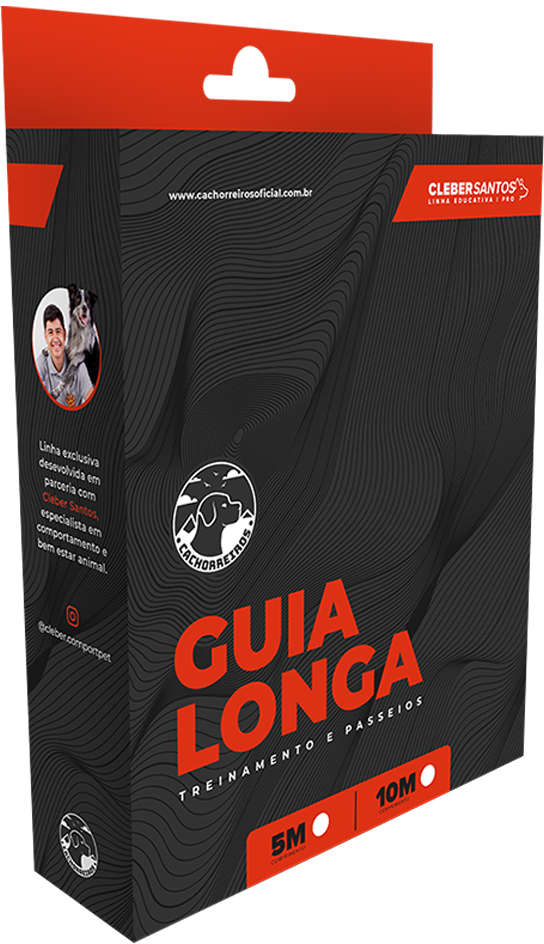 Guia Longa Camuflada Rosa para Cães - 5 Metros
