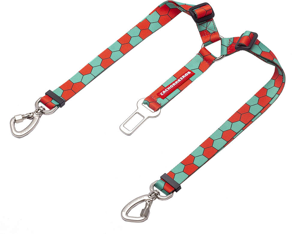 Cinto de Segurança Duplo Honey para Cães - Tam. G
