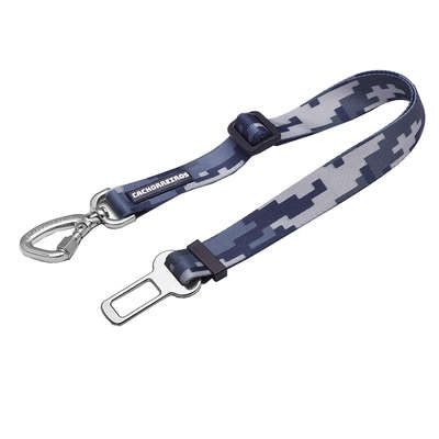 Cinto de Segurança Camuflado Cinza para Cães