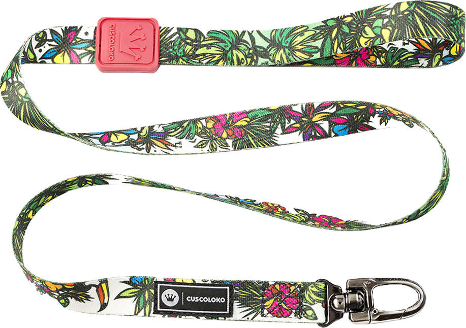 Guia Flowers Paradise para Cães - Tam. G