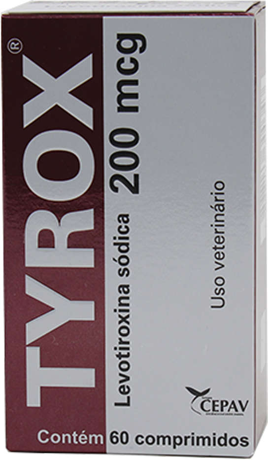 Repositor Hormonal Cepav Tyrox 200 mcg - 60 Comprimidos