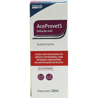 Tranquilizante Provets Aceprovets para Cães e Gatos