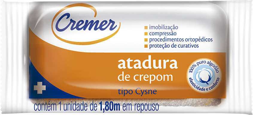 Atadura Cremer Crepom - 6 cm