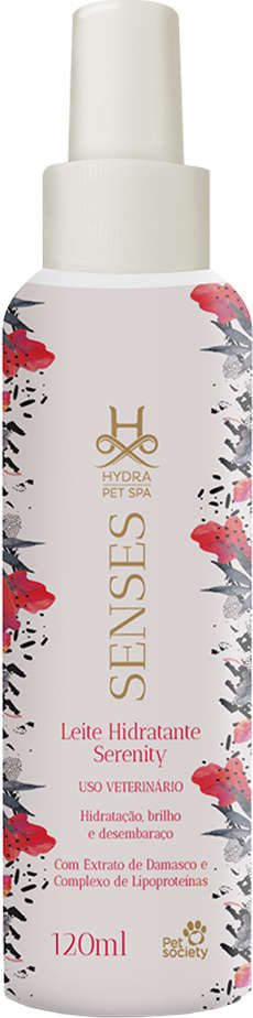 Hydra Pet SPA Senses Leite Hidratante Serenity para Cães e Gatos - 120 mL
