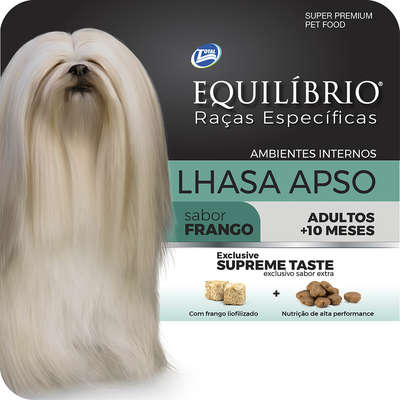 Ração Total Equilíbrio Raças Específicas Lhasa Apso Adulto Sabor Frango