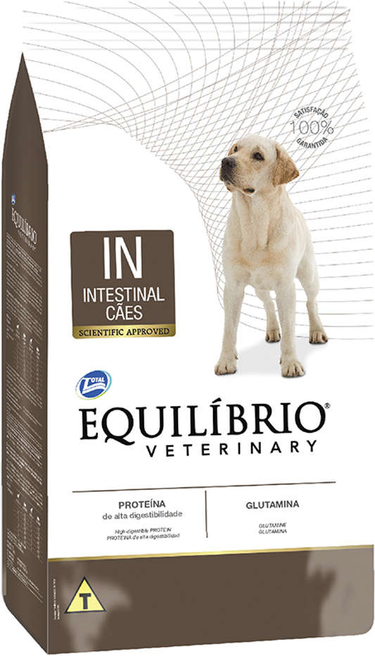 Ração Seca Total Equilíbrio Veterinary IN Problemas de Trato Intestinal para Cães Adultos - 2Kg