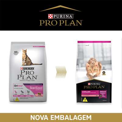 Ração Seca Nestlé Purina Pro Plan Salmão para Gatos Adultos Castrados