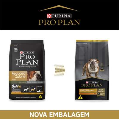 Ração Seca Nestlé Purina Pro Plan Calorias Reduzidas Frango Cães Adultos Raças Médias e Grandes