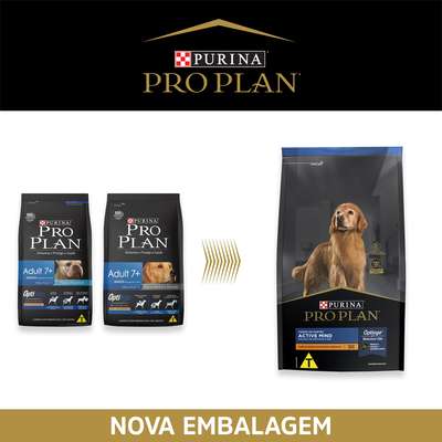 Ração Seca Nestlé Purina Pro Plan para Cães Adultos com Mais de 7 Anos Todos os Tamanhos