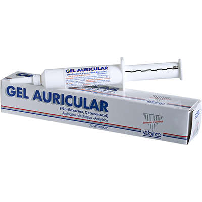 Gel Auricular Vetanco Norfloxacina, Cetoconazol para Cães