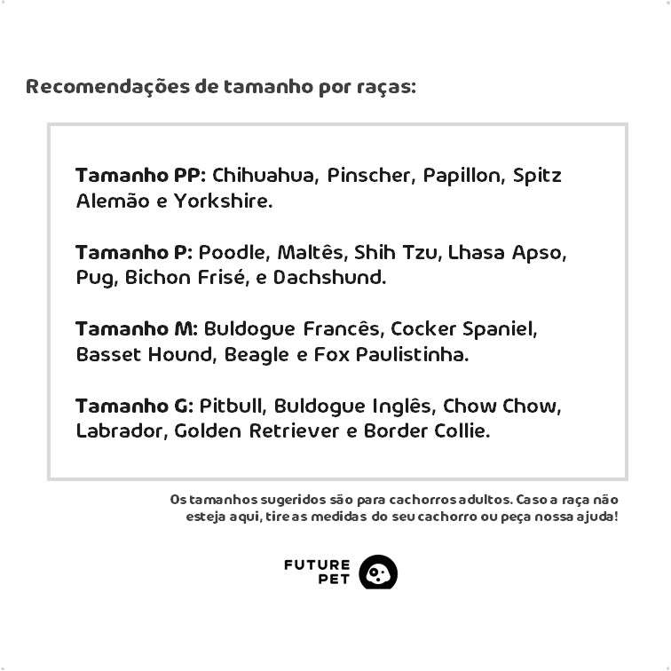 Peitoral Mesh Future Pet Ângulos - Tam. PP