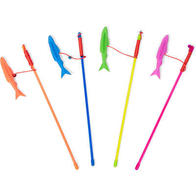 Brinquedo Varinha Dental Rosa para Gatos