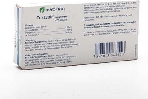 Trissulfin - 15 comprimidos