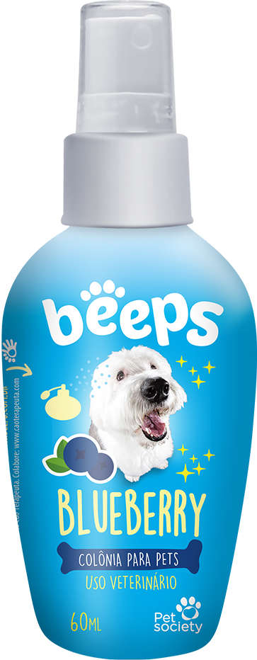 Colônia Pet Society Beeps Blueberry - 60 mL