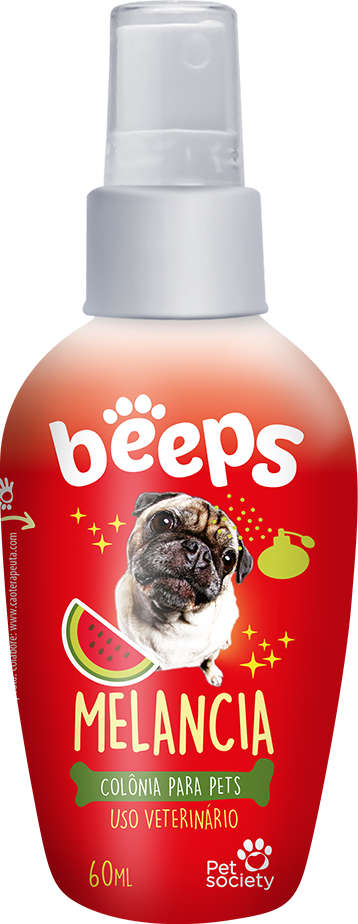 Colônia Pet Society Beeps Melancia - 60 mL