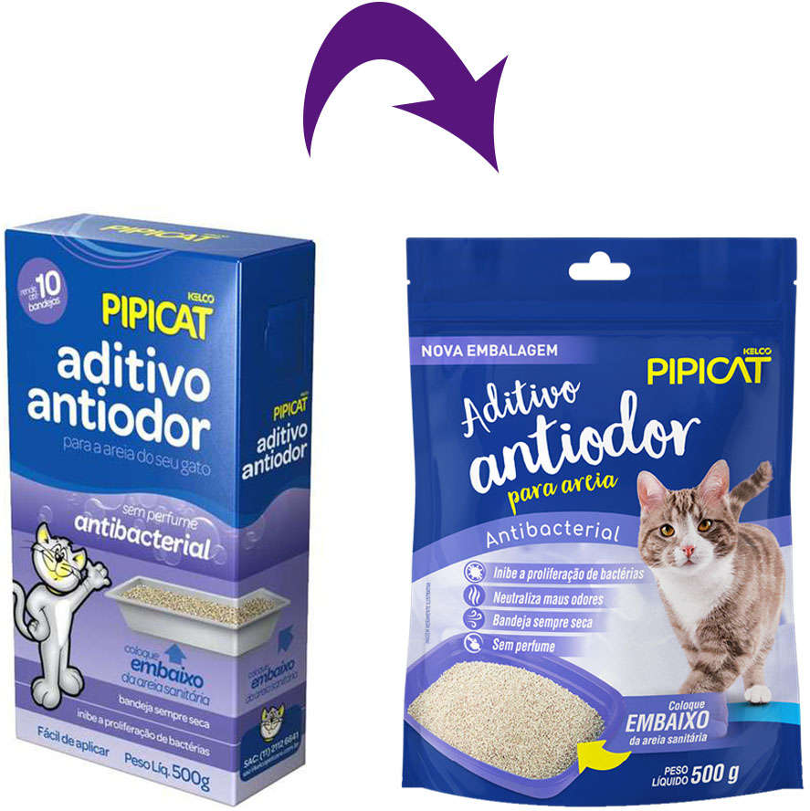 Aditivo Pipicat Antibacterial - 500 g