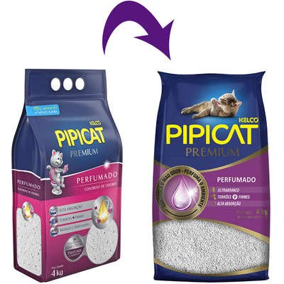 Granulado Sanitário Pipicat Premium Perfumado
