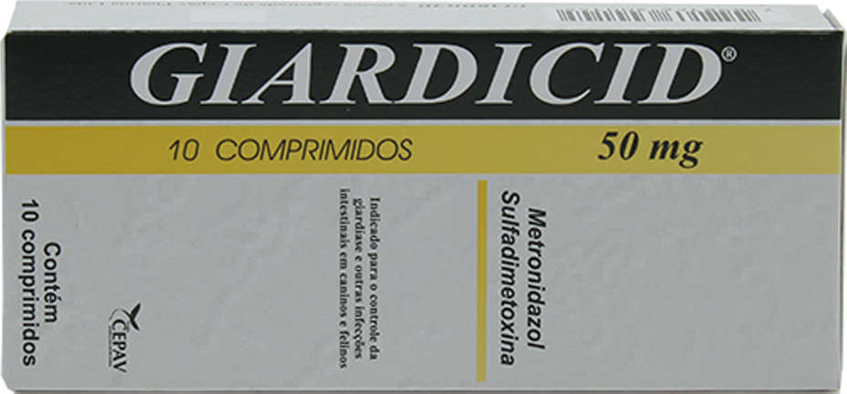 Giardicid Pharma 50mg - 10 Comprimidos