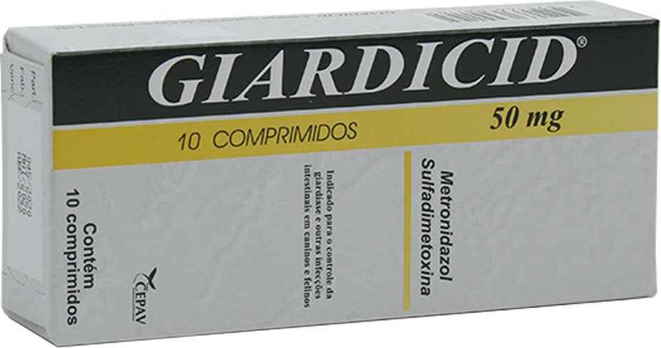 Giardicid Pharma 50mg - 10 Comprimidos