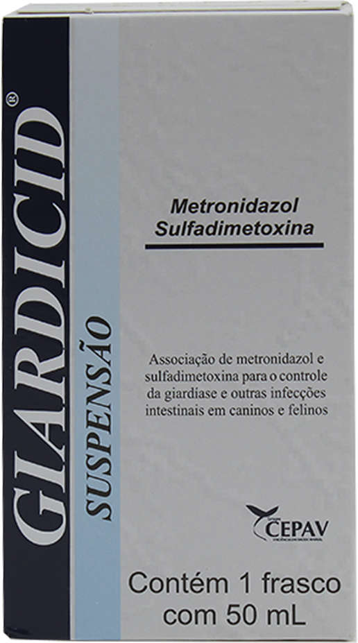 Giardicid Suspensão - 50 mL