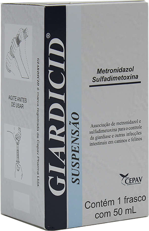 Giardicid Suspensão - 50 mL