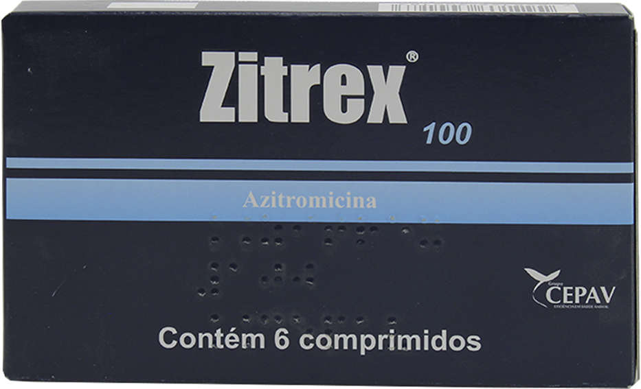 Zitrex 100mg - 6 comprimidos