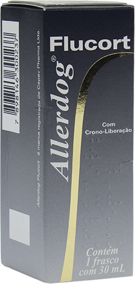 Anti-inflamatório Cepav Allerdog Flucort - 30 mL