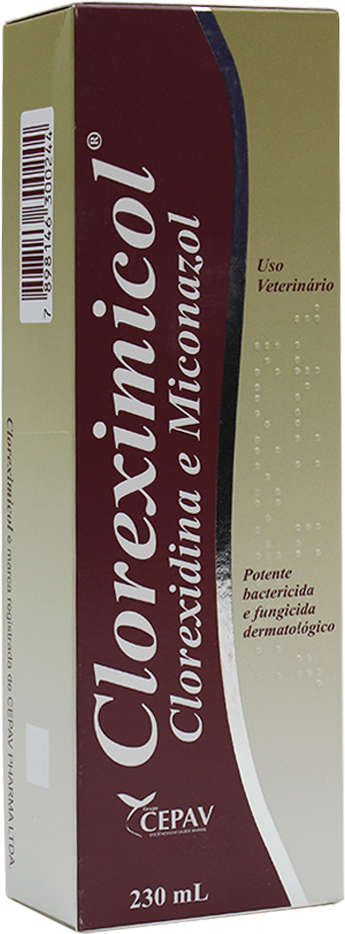 Shampoo Antimicrobiano Cepav Cloreximicol - 230 mL