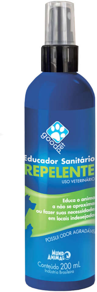 Repelente Educador Sanitário Mundo Animal Good Pet para Cães e Gatos - 200 mL